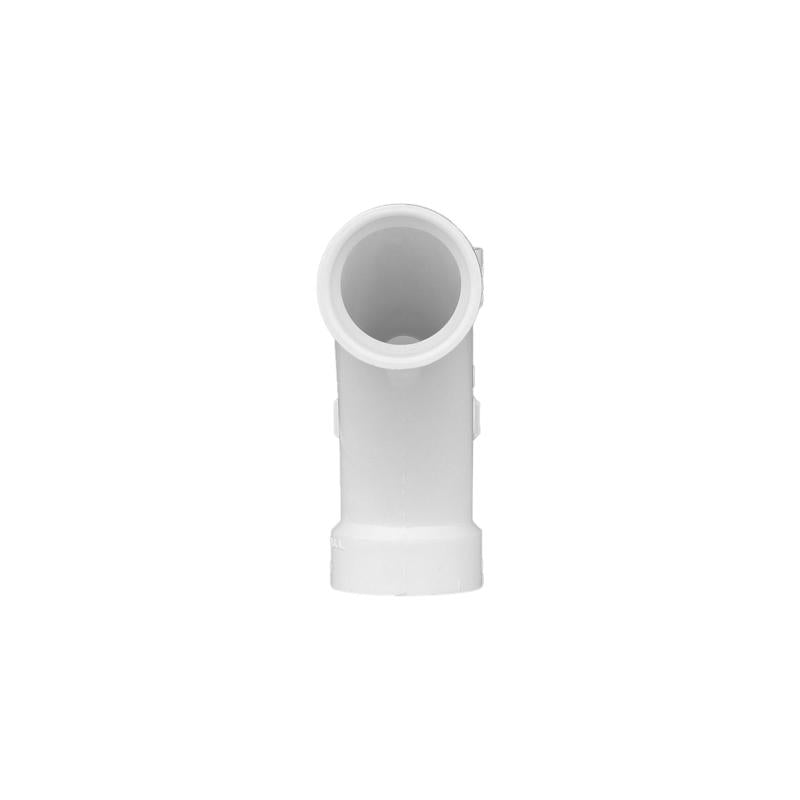 Charlotte Pipe Schedule 40 1-1/2 in. Hub X 1-1/2 in. D Hub PVC Long Turn Wye