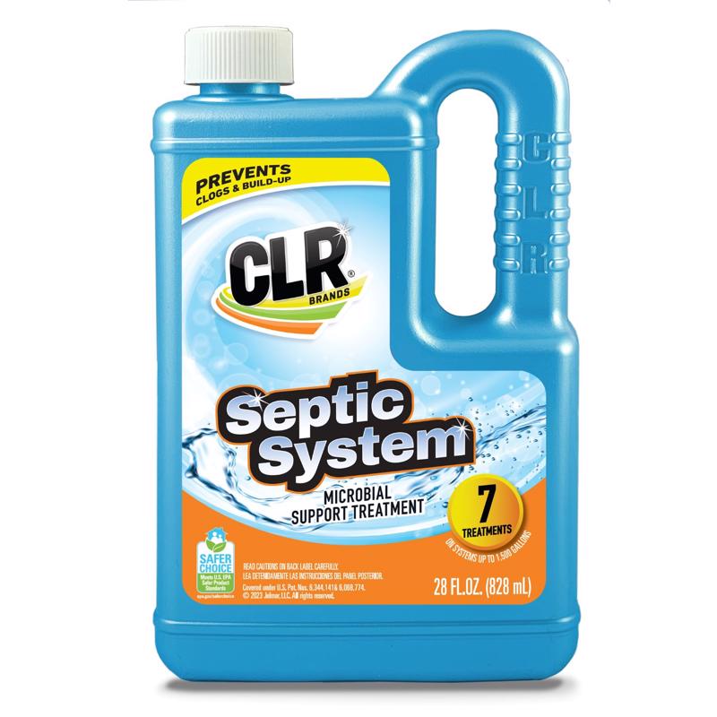 CLR Brands Septic Treatment Liquid Septic System Treatment 28 ounce oz