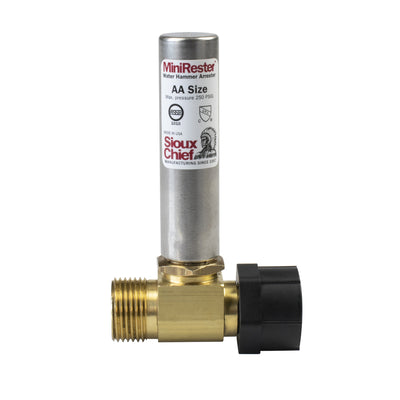 Sioux Chief MiniRester 7/8 in. Female in. X 7/8 in. D MPT in. Copper Water Hammer Arrester