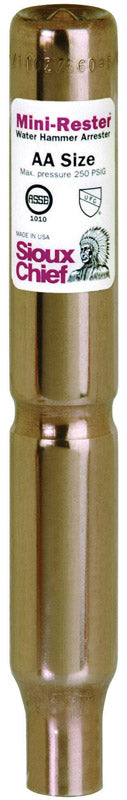 Sioux Chief MiniRester 5/8 in. Sweat in. Closed in. Copper Water Hammer Arrester