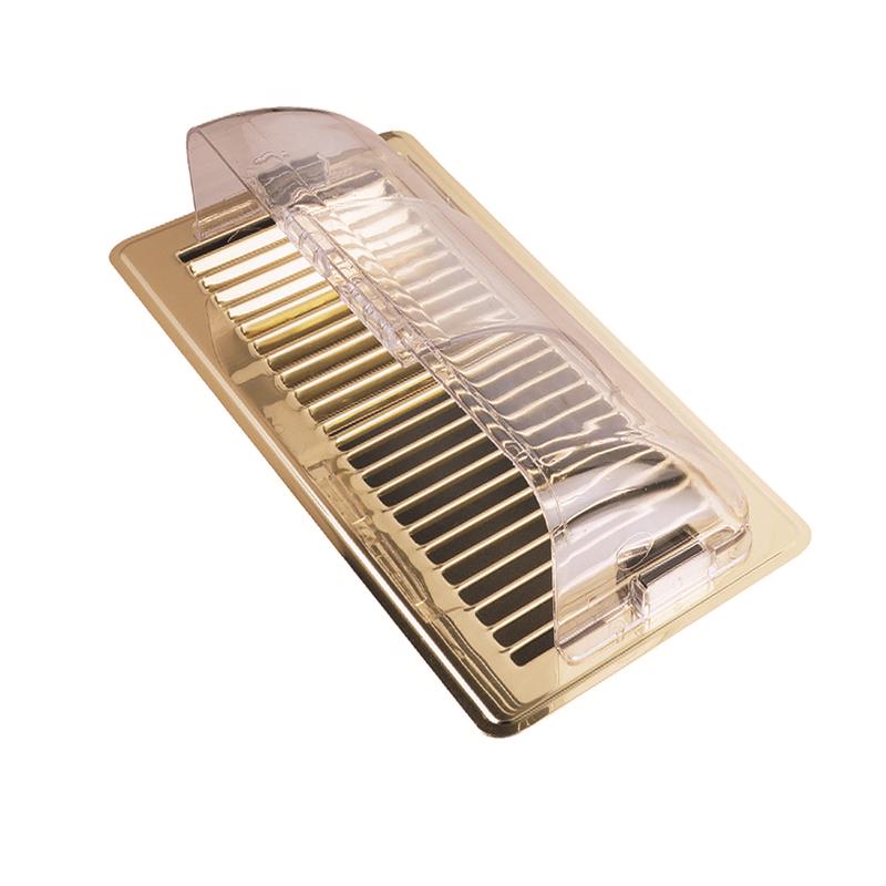Deflect-O 3 in. H X 14 in. W 1-Way Clear Plastic Air Deflector