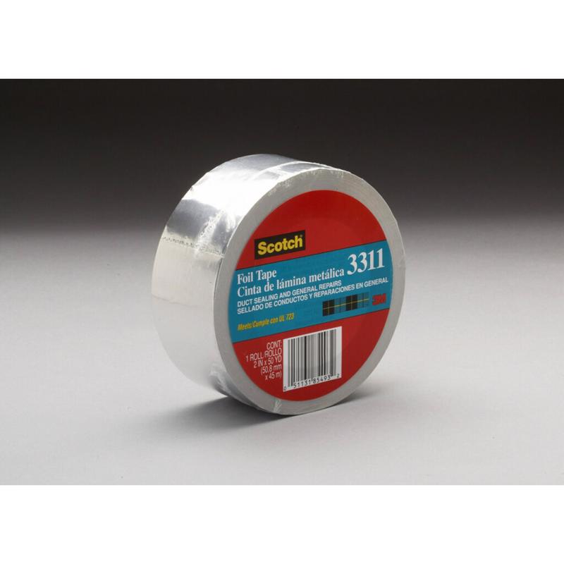 3M Scotch 2 in. W X 10 yd L Silver Foil Tape