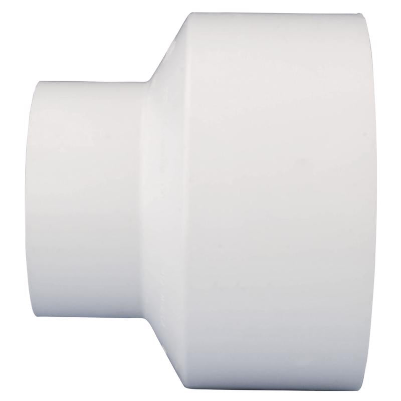 Charlotte Pipe Schedule 30 3 in. Hub X 1-1/2 in. D Hub PVC Reducing Coupling