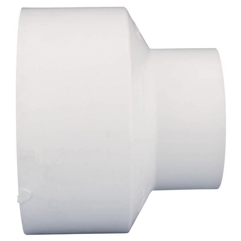 Charlotte Pipe Schedule 30 3 in. Hub X 1-1/2 in. D Hub PVC Reducing Coupling