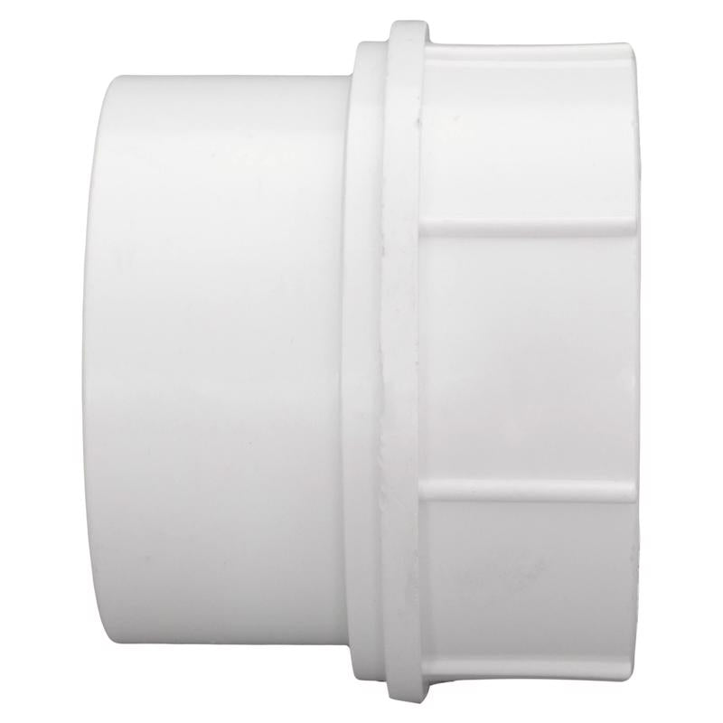 Charlotte Pipe Schedule 30 3 in. FPT X 3 in. D Hub PVC Pipe Adapter
