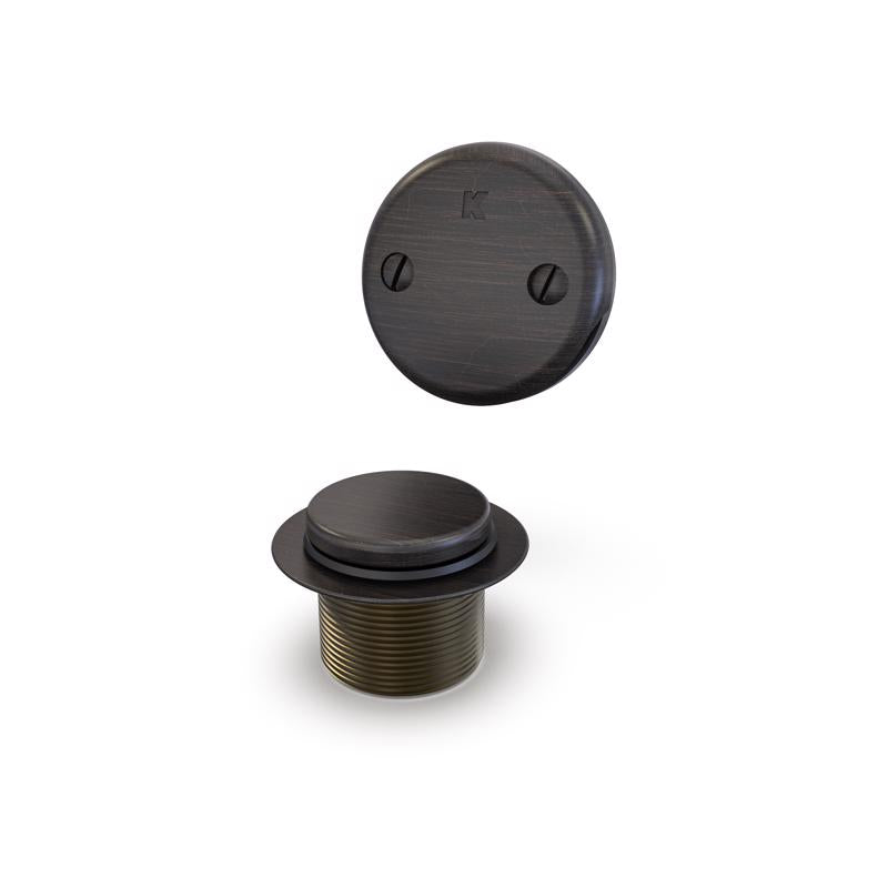 Keeney 1-1/2 in. D Oil Rubbed Bronze PVC Bath Drain