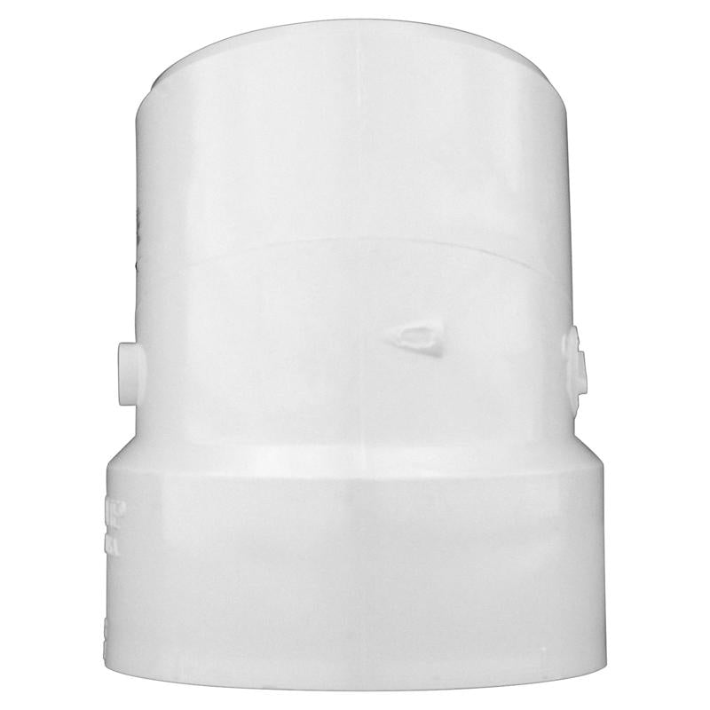 Charlotte Pipe 3 in. Hub X 3 in. D Spigot PVC Elbow