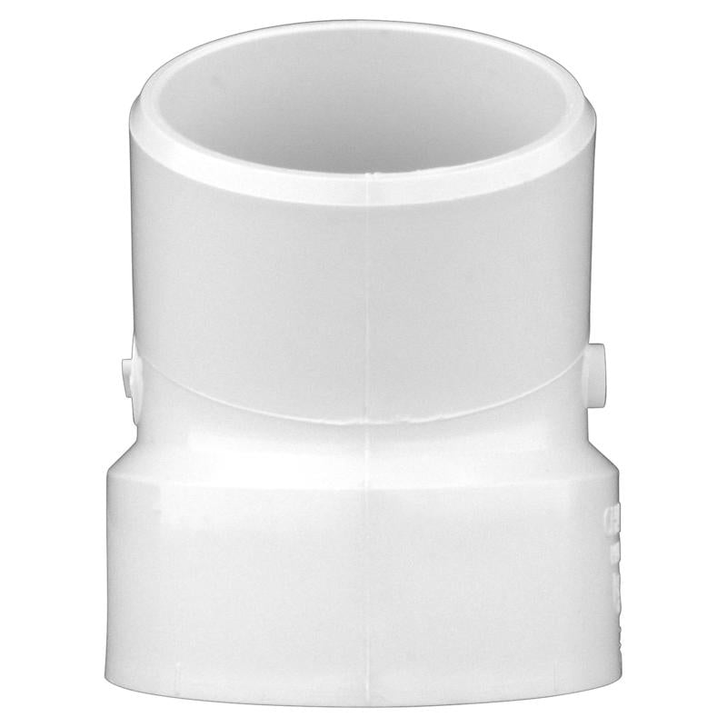 Charlotte Pipe 2 in. Hub X 2 in. D Spigot PVC Elbow