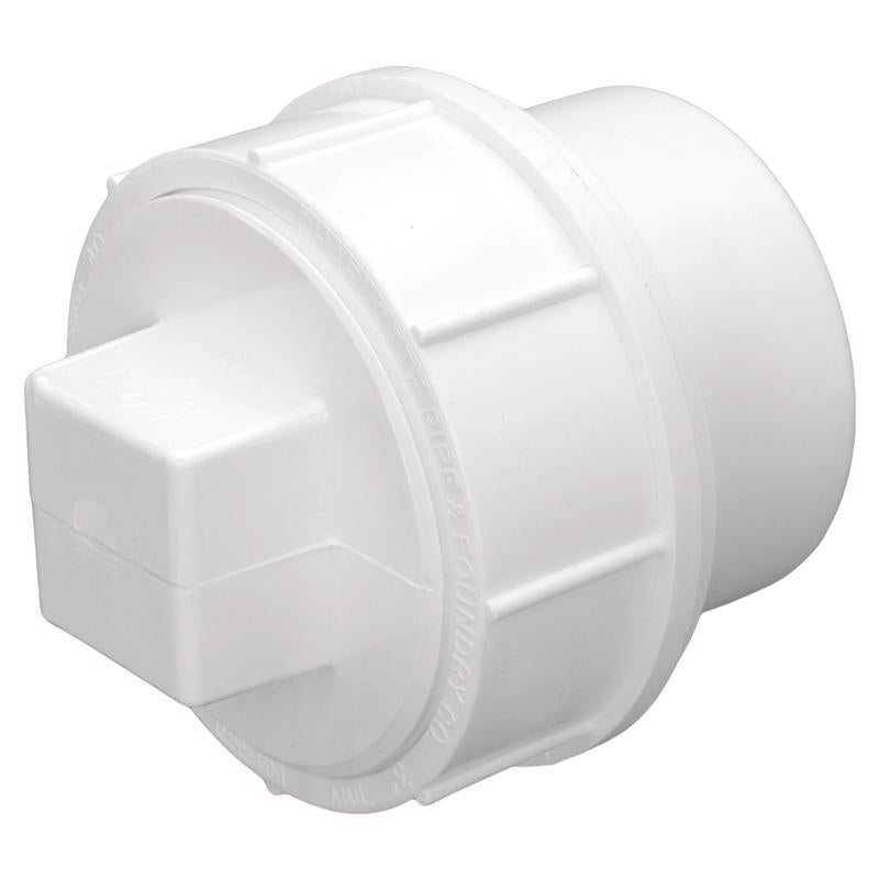 Charlotte Pipe Schedule 30 3 in. PVC Clean-Out Plug
