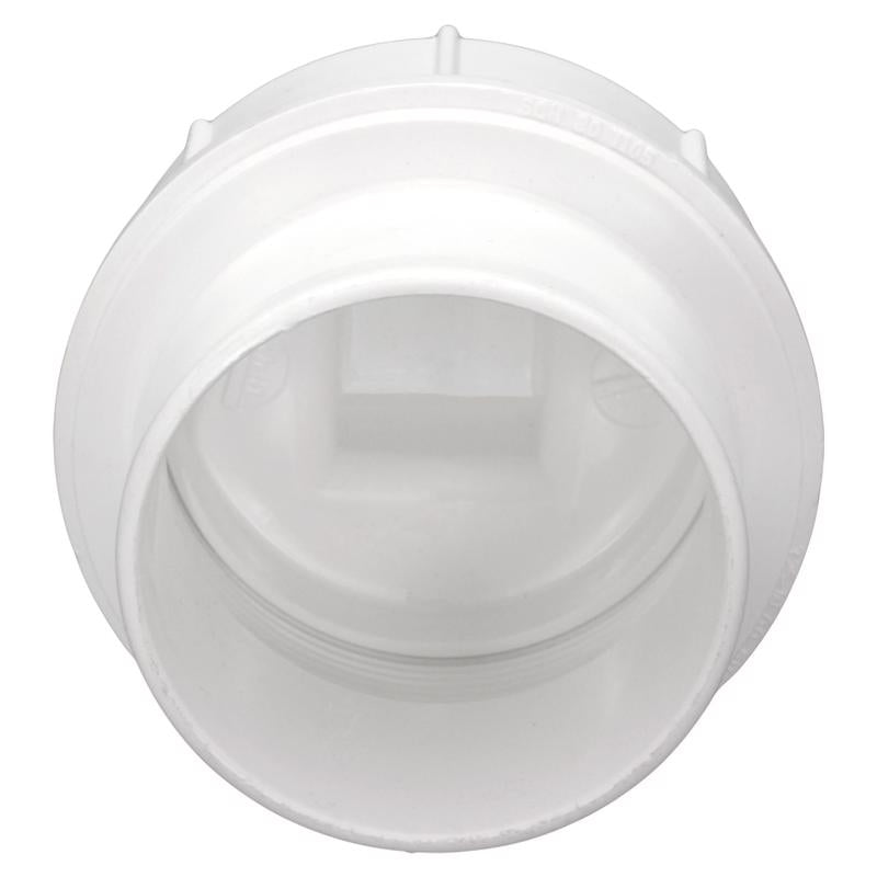 Charlotte Pipe Schedule 30 3 in. PVC Clean-Out Plug