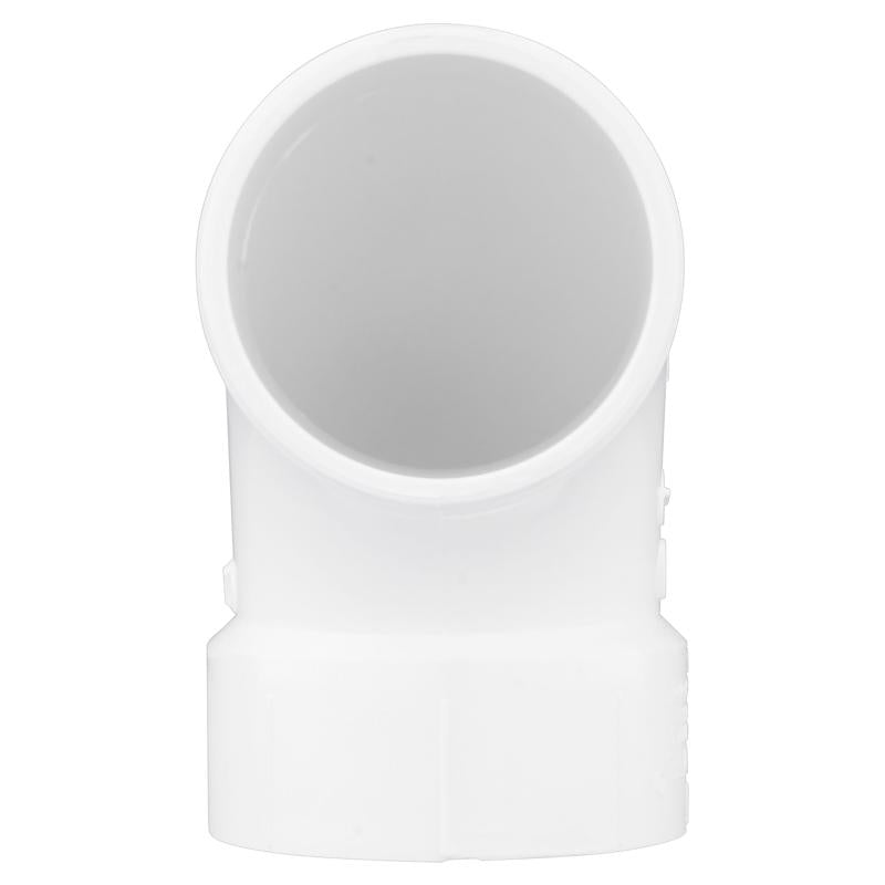Charlotte Pipe Schedule 30 3 in. 3 in. D PVC 90 Degree Street Elbow