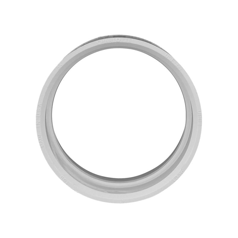 Charlotte Pipe Schedule 40 3 in. Hub X 3 in. D Hub PVC Coupling