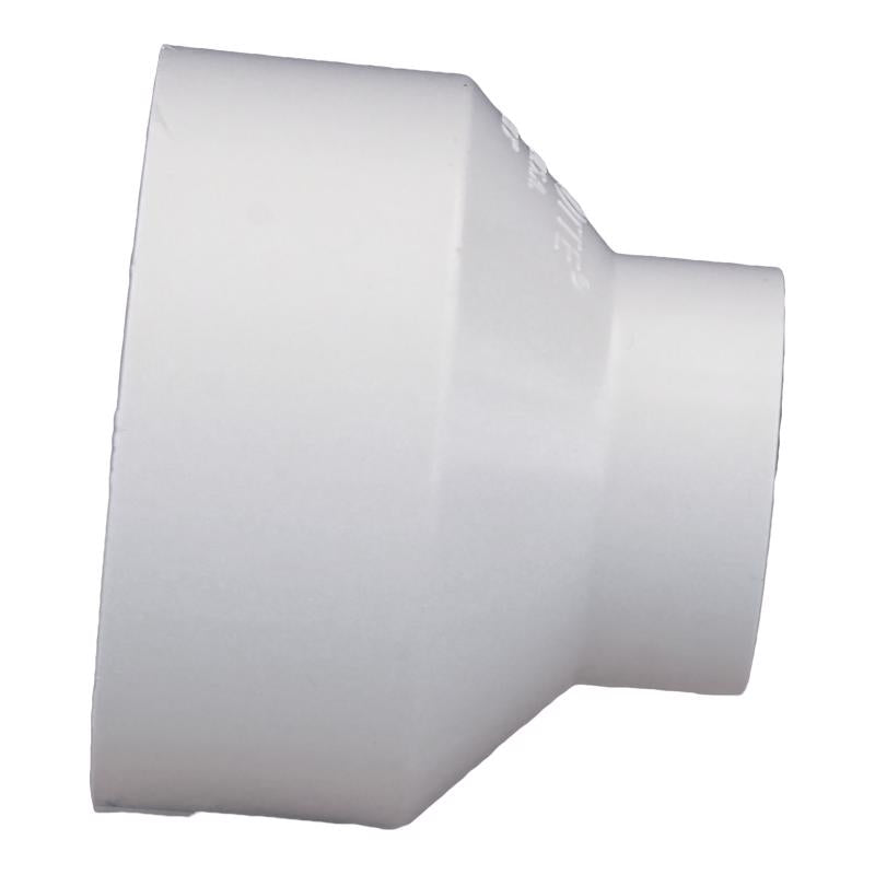 Charlotte Pipe Schedule 40 1-1/2 in. Hub X 3 in. D Hub PVC Reducing Coupling