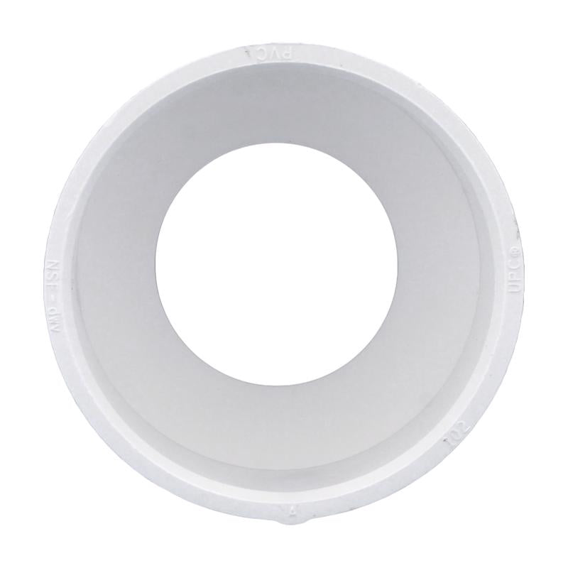 Charlotte Pipe Schedule 40 2 in. Hub X 3 in. D Hub PVC Reducing Coupling