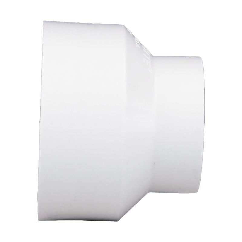 Charlotte Pipe Schedule 40 2 in. Hub X 3 in. D Hub PVC Reducing Coupling