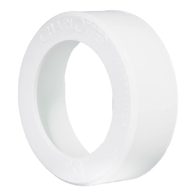 Charlotte Pipe Schedule 40 2 in. Spigot X 1-1/2 in. D Hub PVC Flush Bushing