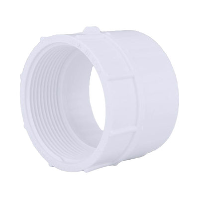 Charlotte Pipe Schedule 40 2 in. Hub X 2 in. D FPT PVC Pipe Adapter