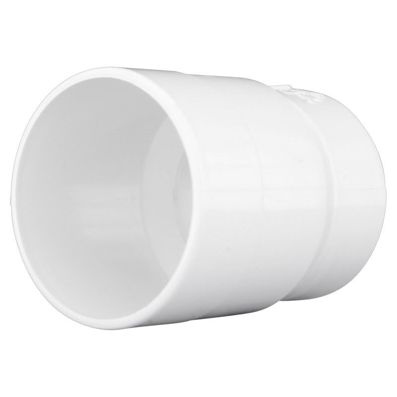 Charlotte Pipe 3 in. Hub X 4 in. D Spigot PVC Pipe Adapter