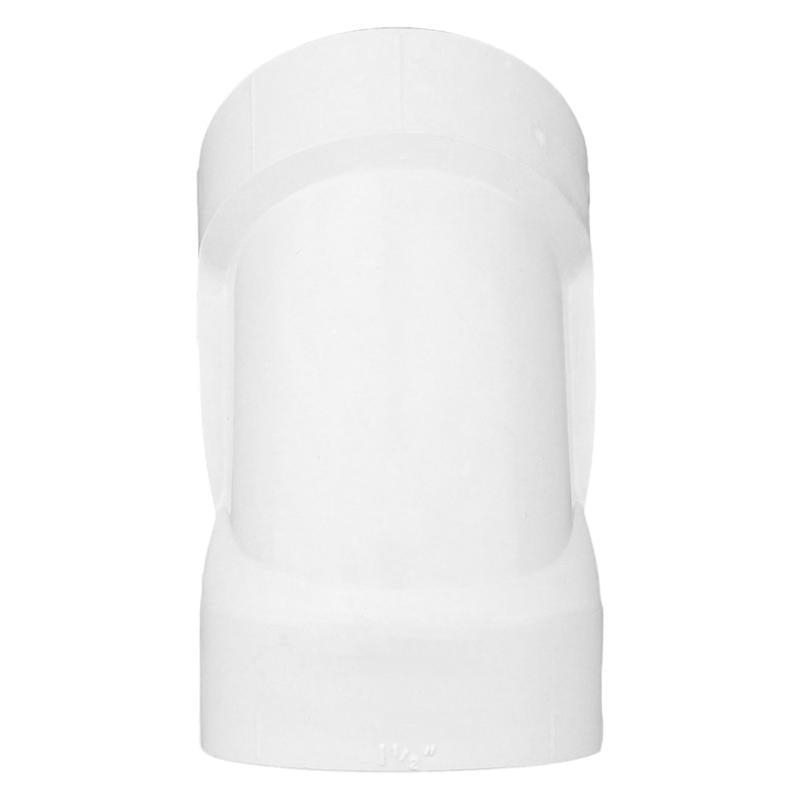 Charlotte Pipe Schedule 40 1-1/2 in. Hub X 1-1/2 in. D Hub PVC 45 Degree Elbow