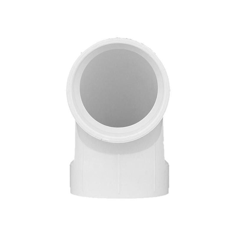 Charlotte Pipe Schedule 40 2 in. Hub X 2 in. D Hub PVC Elbow