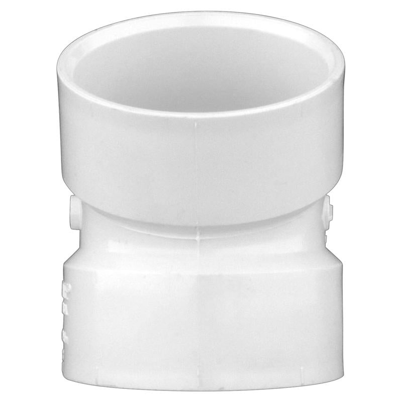 Charlotte Pipe Schedule 40 1-1/2 in. Hub X 1-1/2 in. D Hub PVC Elbow