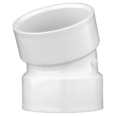 Charlotte Pipe Schedule 40 3 in. Hub X 3 in. D PVC Elbow