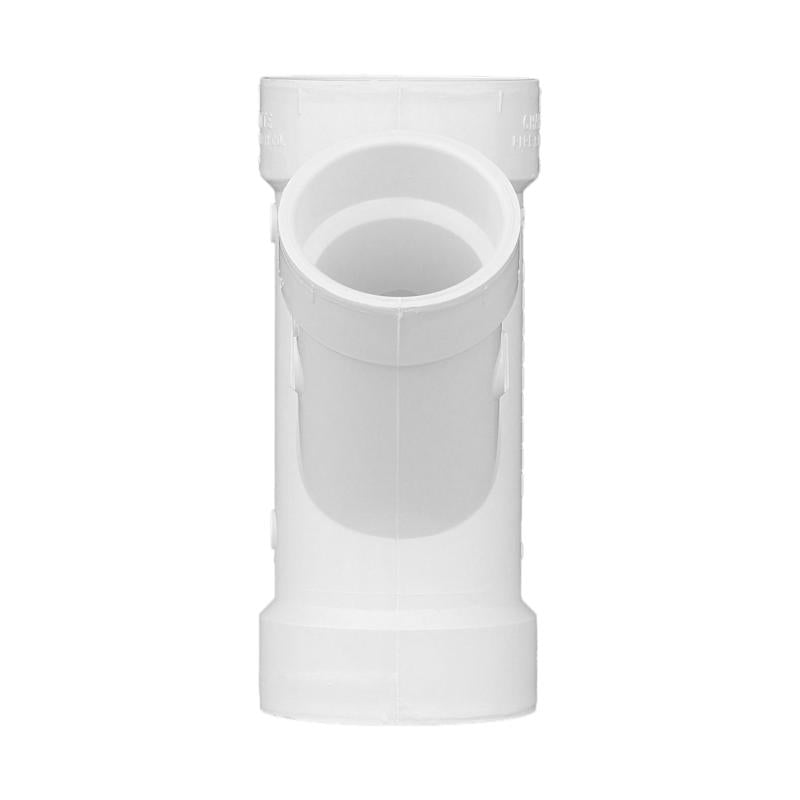 Charlotte Pipe Schedule 40 1-1/2 in. Hub X 2 in. D Hub PVC Reducing Wye