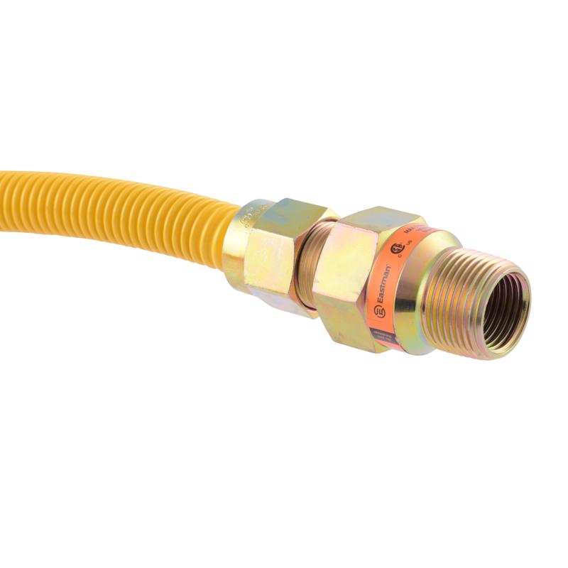 Eastman ProCoat 1/2 in. MIP X 5/8 in. D FIP 60 in. Stainless Steel Gas Connector
