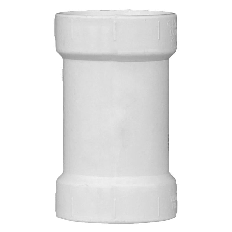 Charlotte Pipe Schedule 40 2 in. Hub X 2 in. D Hub PVC Sanitary Tee