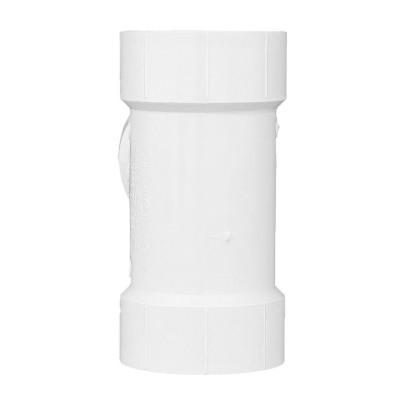 Charlotte Pipe 3 in. Hub X 3 in. D Hub PVC Sanitary Tee