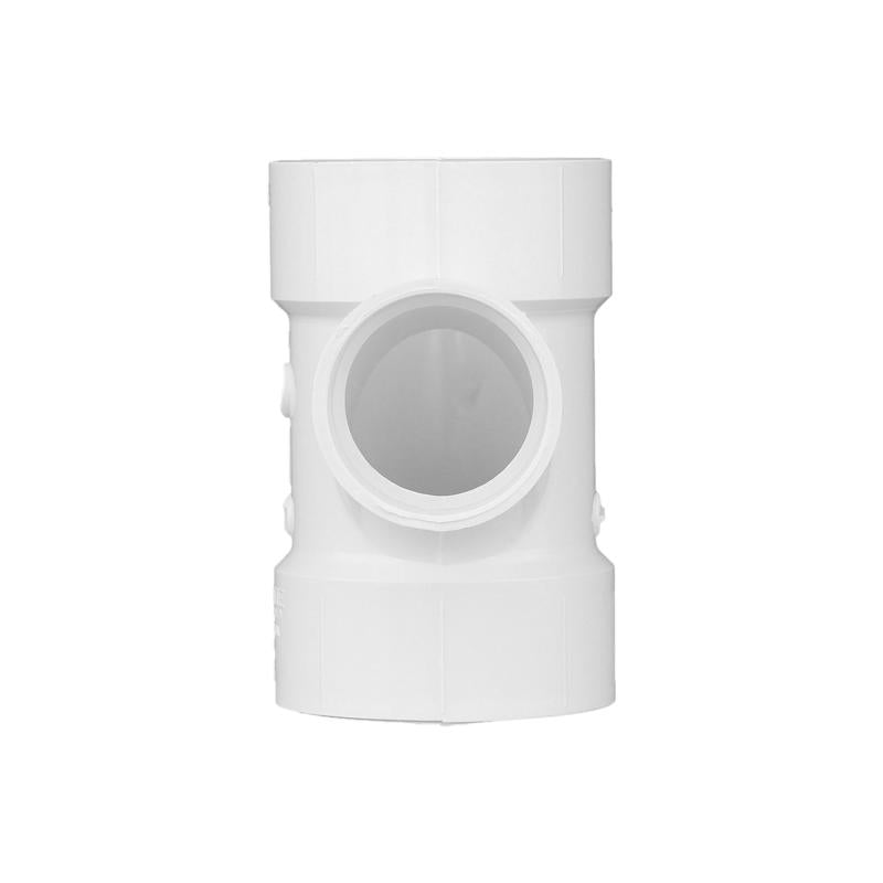 Charlotte Pipe Schedule 40 3 in. Hub X 3 in. D Hub PVC Sanitary Tee