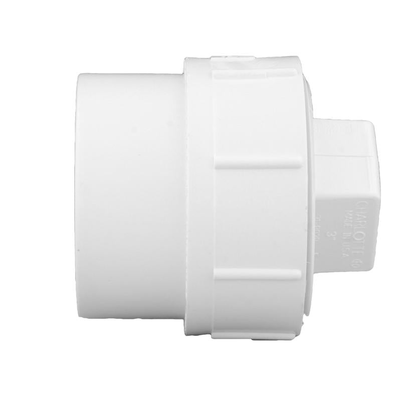 Charlotte Pipe Schedule 40 2 in. Spigot X 2 in. D FPT PVC Pipe Adapter