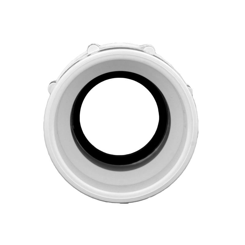 Charlotte Pipe Schedule 40 1-1/2 in. Hub X 1-1/4 in. D Slip PVC Pipe Adapter