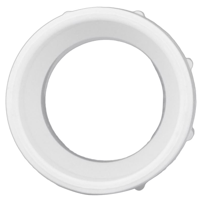 Charlotte Pipe Schedule 40 1-1/2 in. Hub X 1-1/2 in. D Slip PVC Pipe Adapter