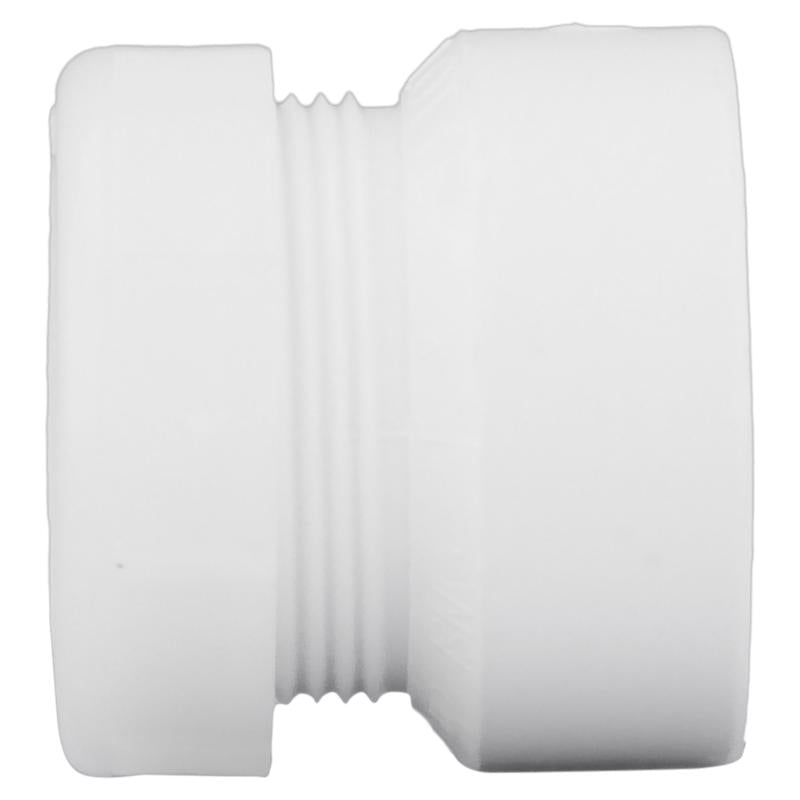 Charlotte Pipe Schedule 40 1-1/2 in. Hub X 1-1/2 in. D Slip PVC Pipe Adapter
