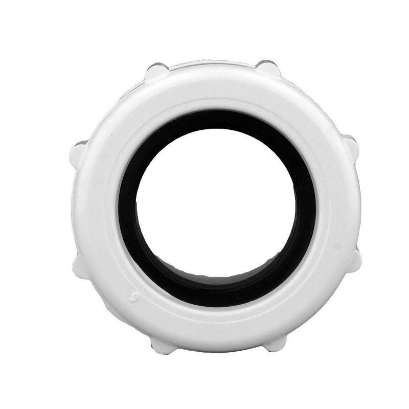 Charlotte Pipe Schedule 40 1-1/2 in. Slip X 1-1/4 in. D Slip PVC Trap Adapter