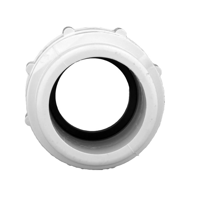 Charlotte Pipe Schedule 40 1-1/2 in. Slip X 1-1/4 in. D Slip PVC Trap Adapter