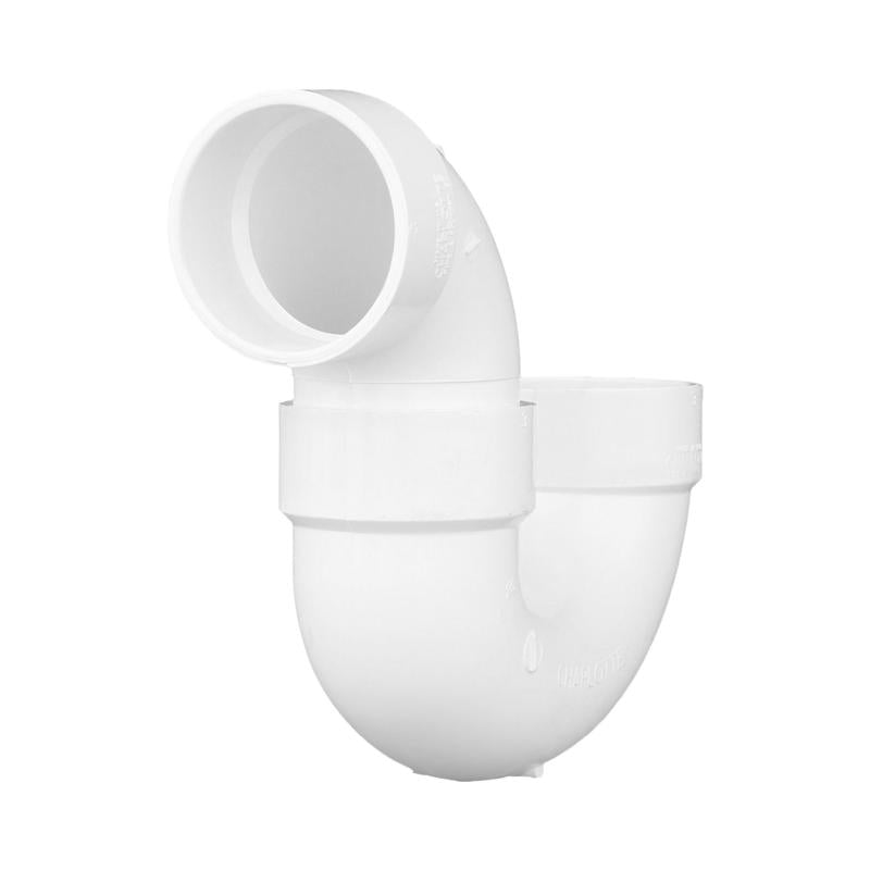 Charlotte Pipe Schedule 40 3 in. Hub X 3 in. D Hub PVC P-Trap