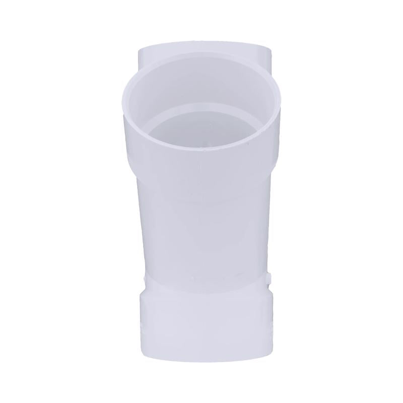 Charlotte Pipe Schedule 40 6 in. Hub X 6 in. D Hub PVC Wye
