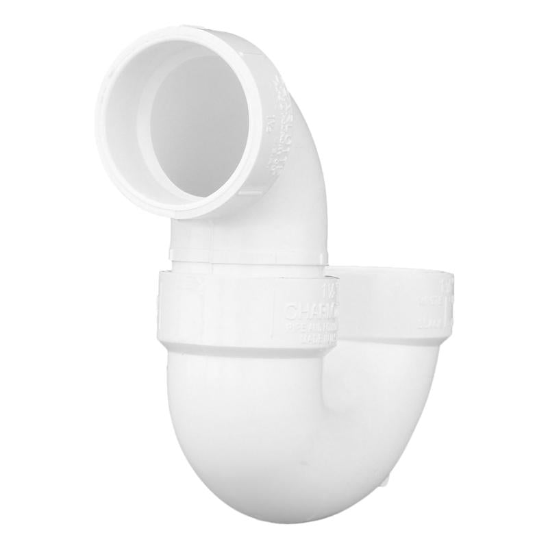 Charlotte Pipe Schedule 40 1-1/2 in. Hub X 1-1/2 in. D Hub PVC P-Trap with Union