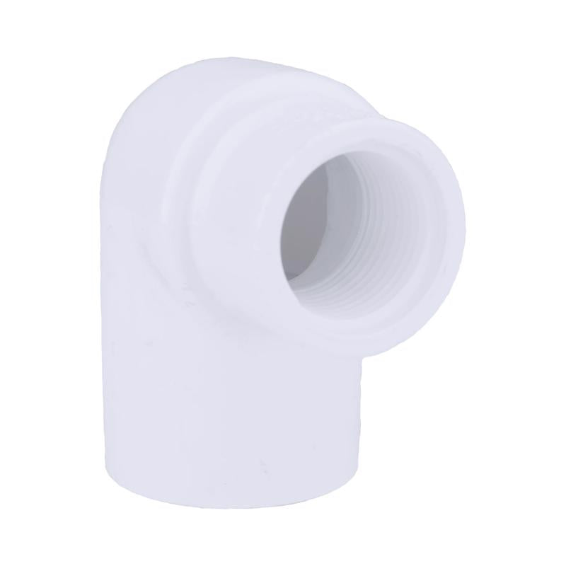 Charlotte Pipe Schedule 40 1 in. Slip X 3/4 in. D FPT PVC Elbow