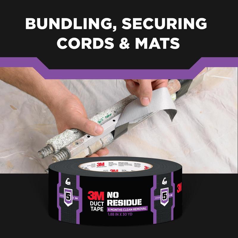 3M 1.88 in. W X 25 yd L Dark Gray Duct Tape