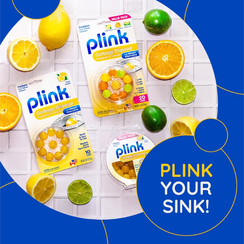 Plink Tablet Garbage Disposal Cleaner 10 pc