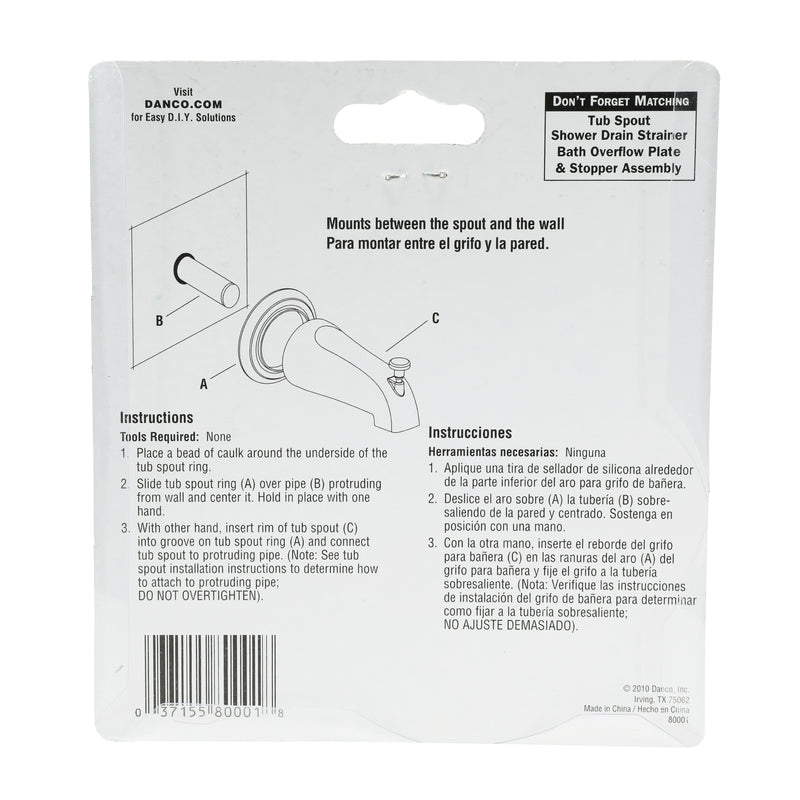 Danco Tub Spout Ring Plastic