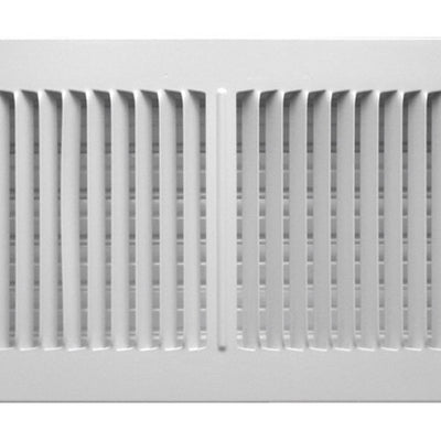 Tru Aire 6 in. H X 12 in. W 2-Way Powder Coat White Aluminum Wall/Ceiling Register