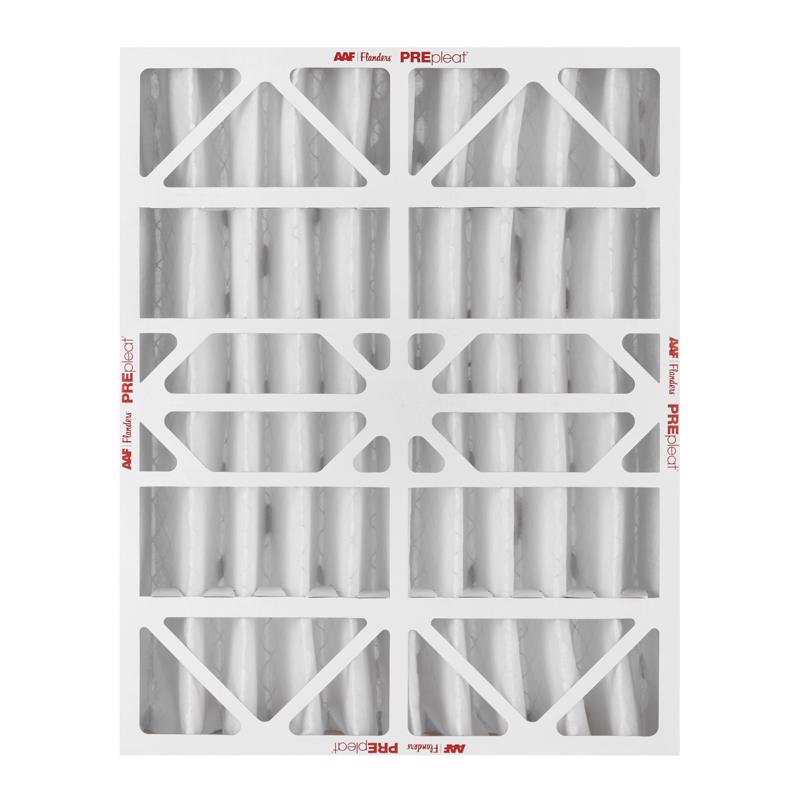 AAF Flanders PREpleat LPD SC M10 20 in. W X 25 in. H X 4 in. Synthetic 10 MERV Pleated Air Filter 1