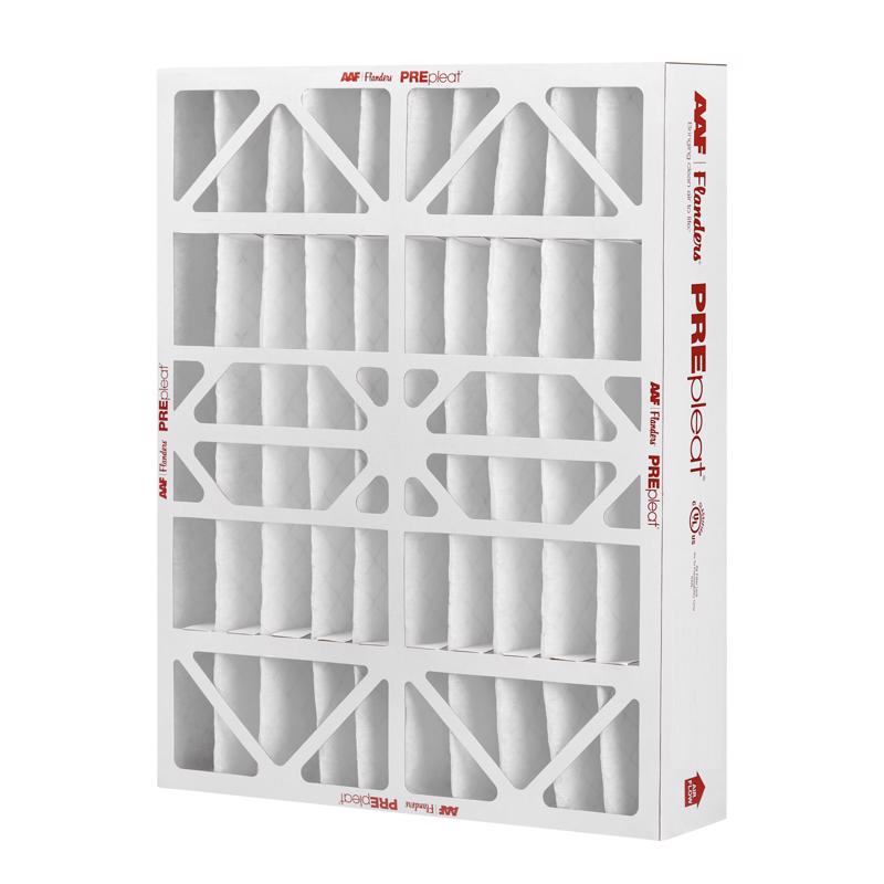 AAF Flanders PREpleat LPD SC M10 20 in. W X 25 in. H X 4 in. Synthetic 10 MERV Pleated Air Filter 1