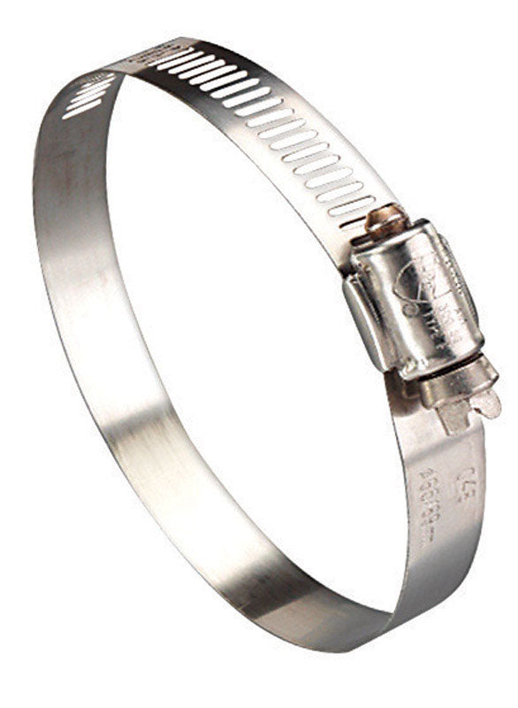 Ideal Tridon Hy Gear 7/16 in to 1 in. SAE 8 Silver Hose Clamp Stainless Steel Marine