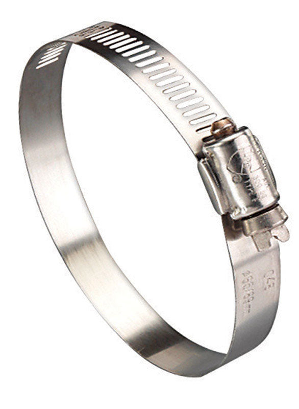 Ideal Tridon Hy Gear 1/2 in to 1-1/16 in. SAE 10 Silver Hose Clamp Stainless Steel Marine