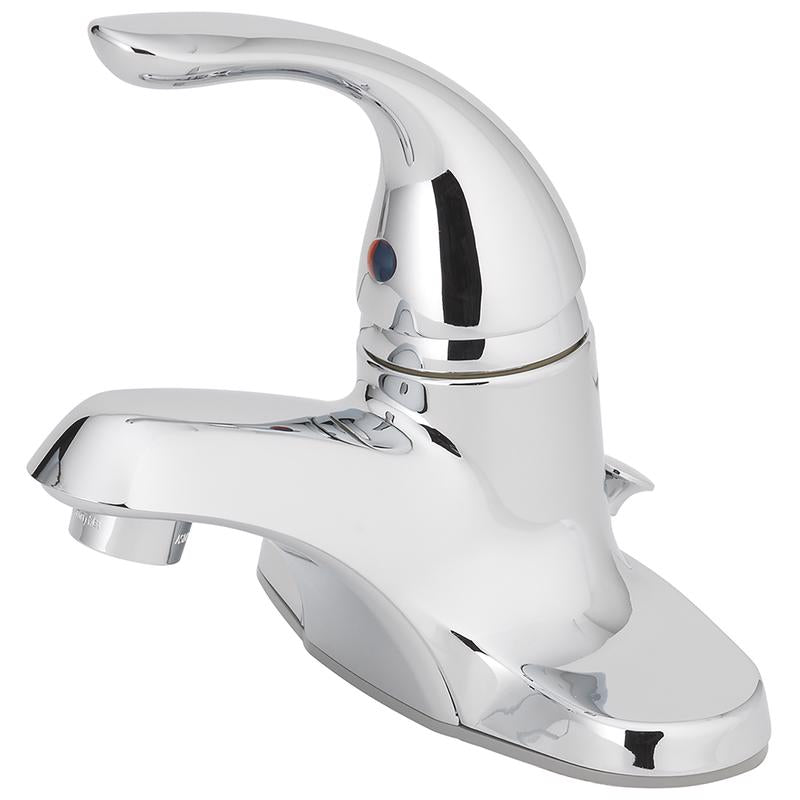 Oakbrook Collection Chrome Coastal Single-Handle Bathroom Sink Faucet 4 in.